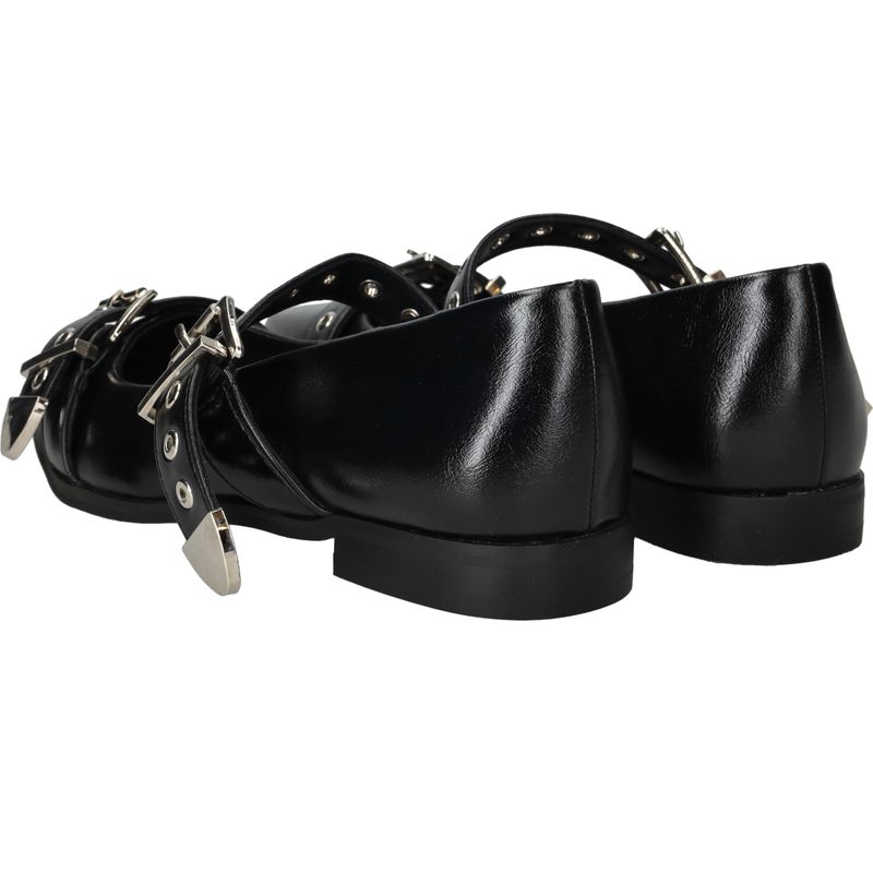 POSH by Poelman Ballerina's Zwart Dames
