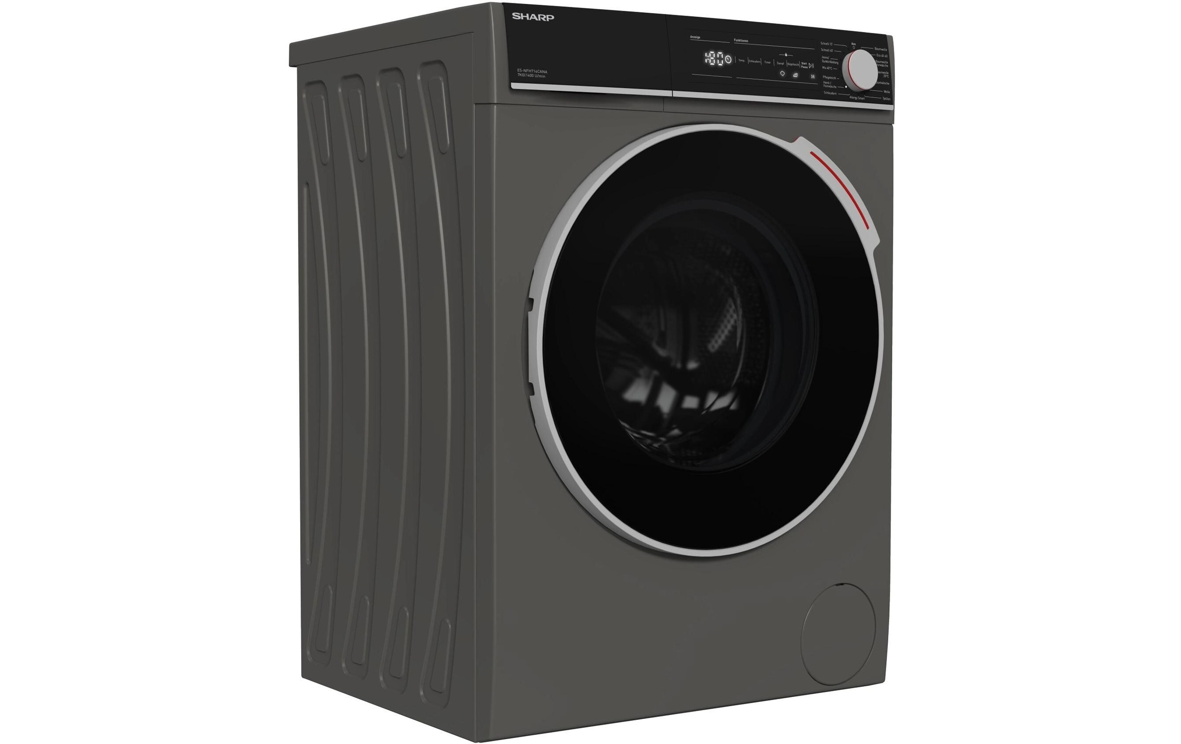 Sharp Waschmaschine »ES-NFH714CANA-DE Links« 1400 U/min