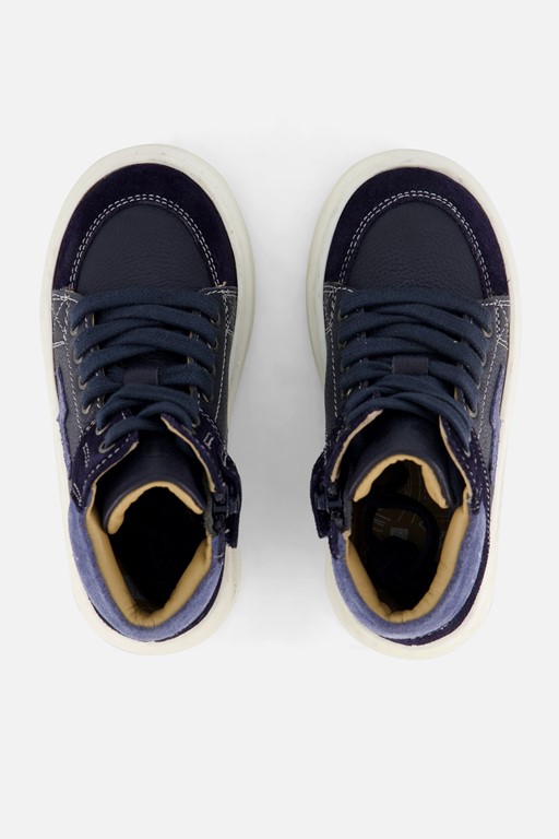 Muyters sneakers blauw Leer