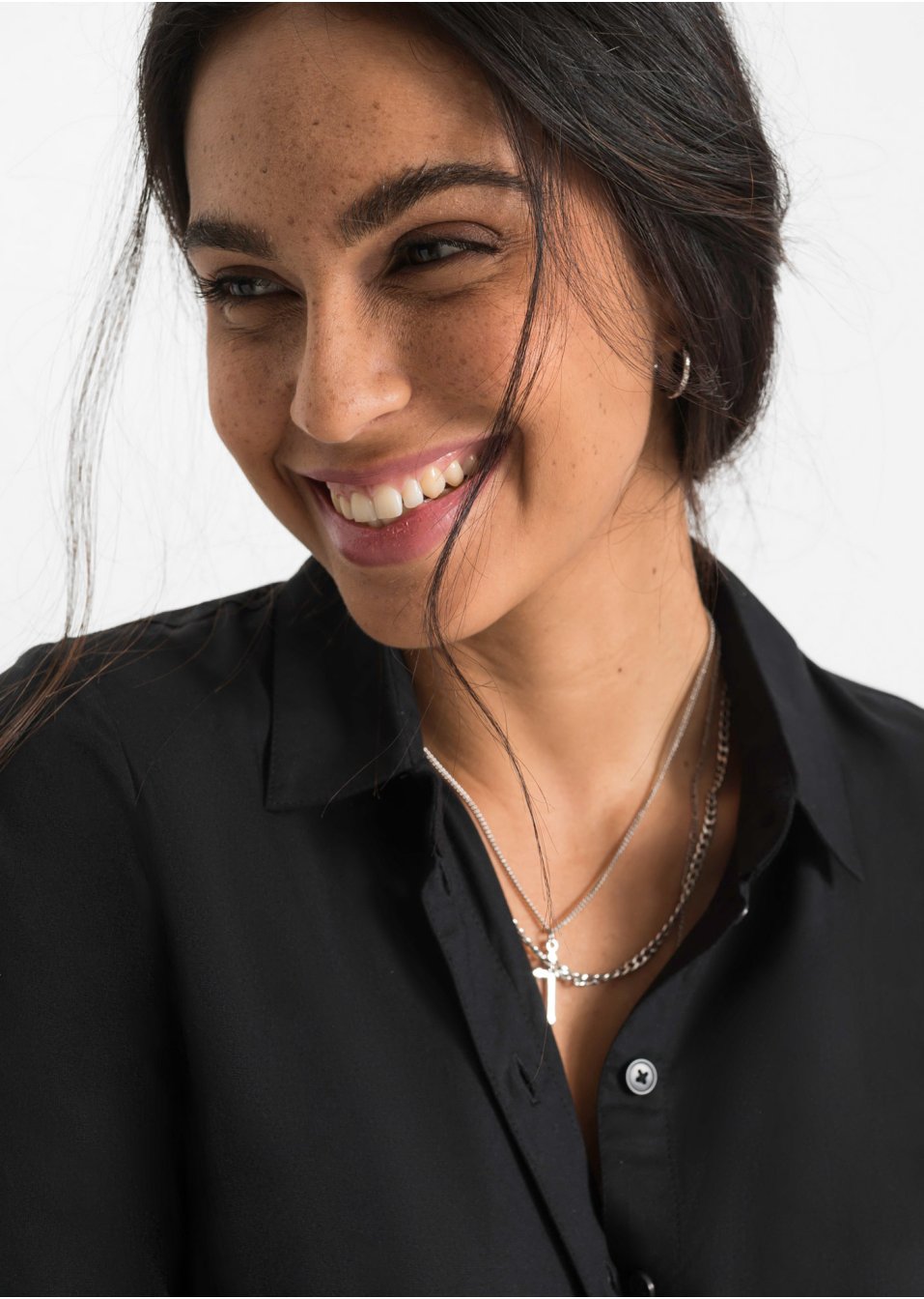 Chemisier long en viscose