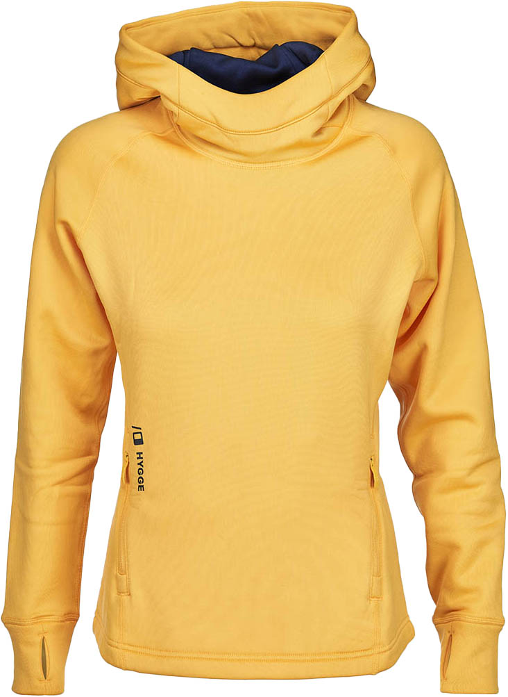 Pow Pullover Hoodie Dame 18/Gul