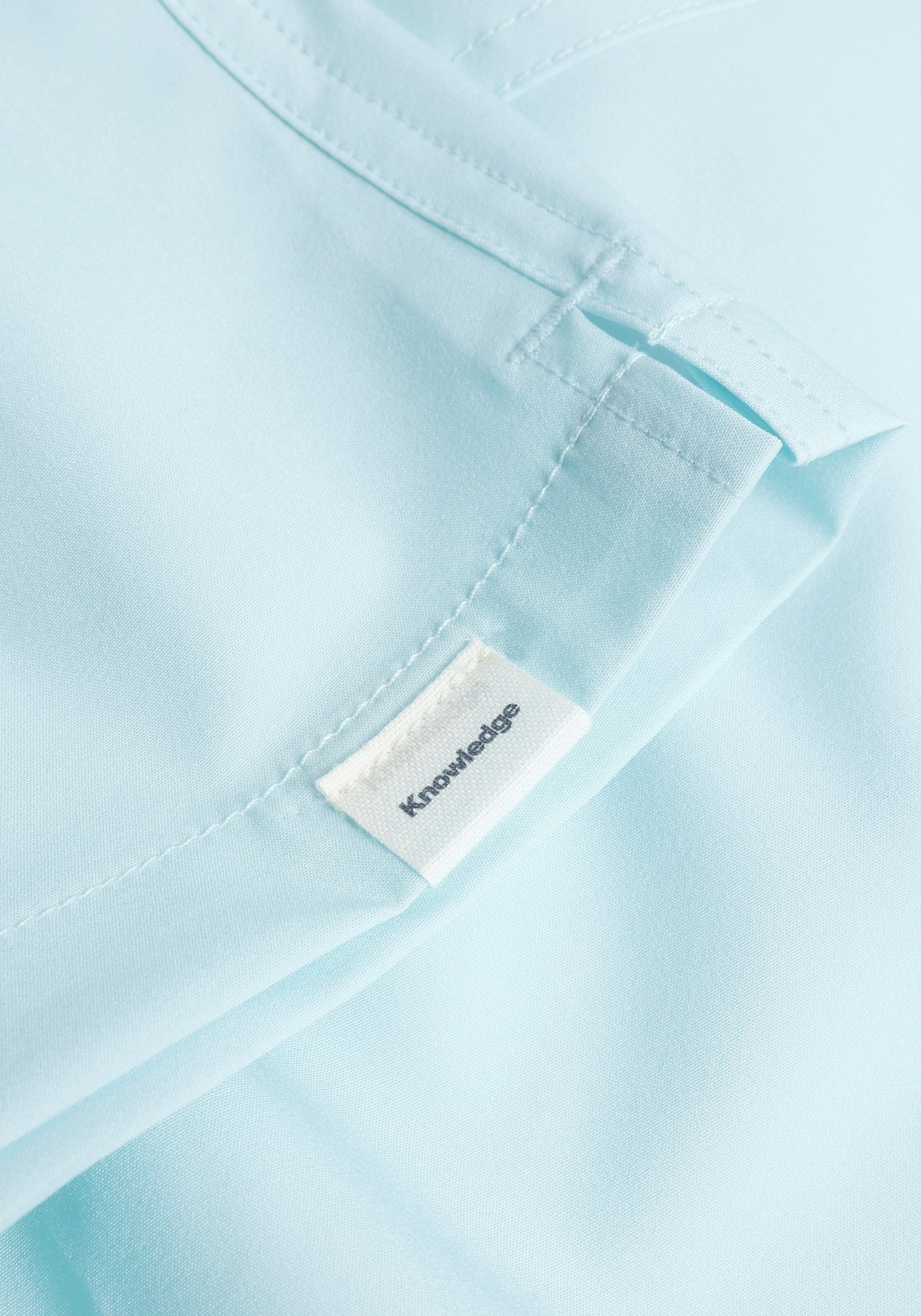 Knowledge Cotton Apparel Badehose Stretch Swimshorts Aqua-Esque