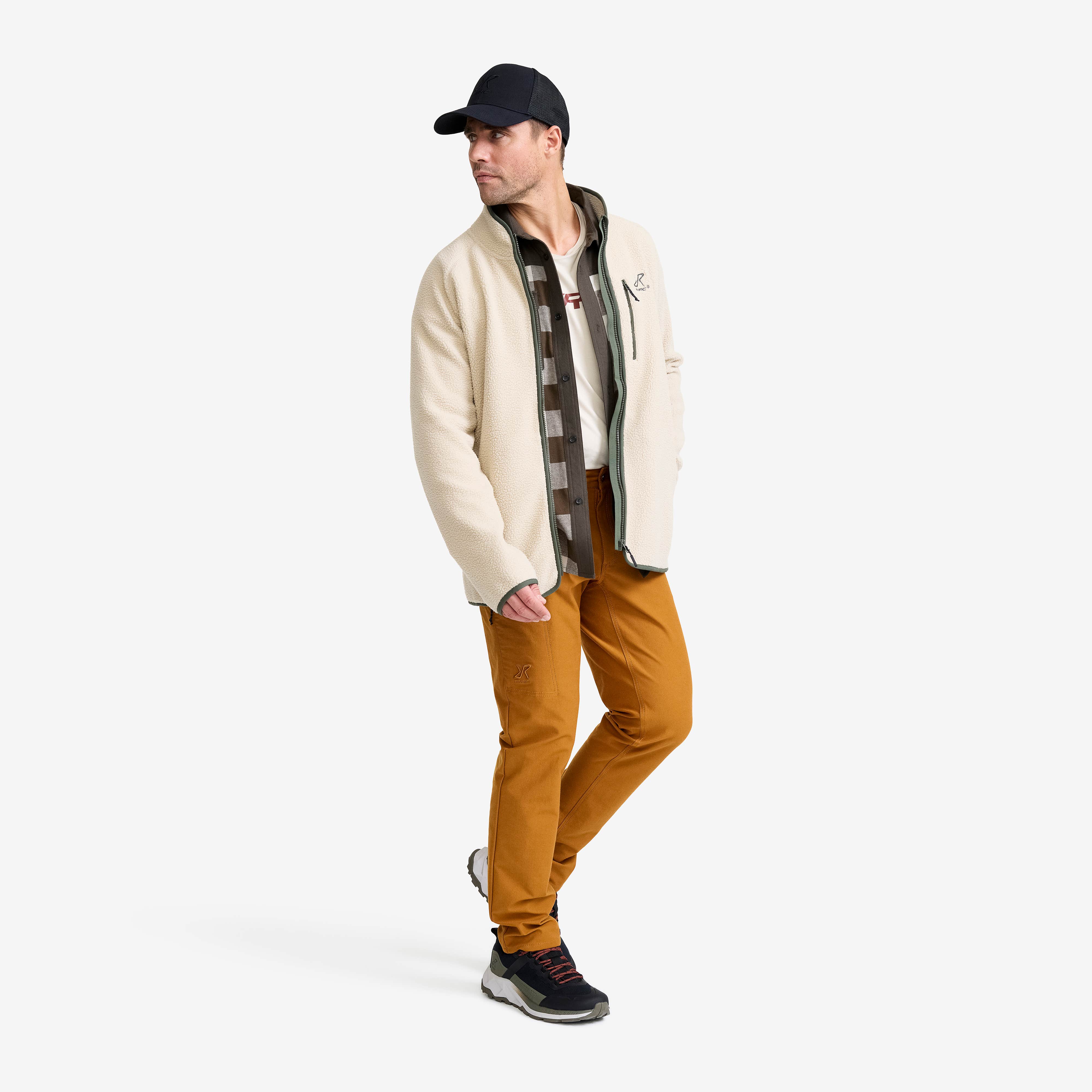 Surround Stretch Pants Herre Golden Brown