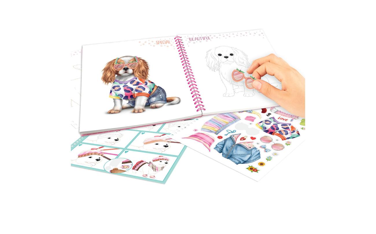 Create your TOPModel Doggy kleurboek