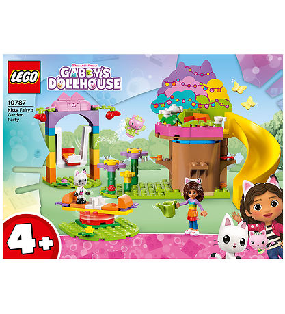 LEGO? Gabby's Dollhouse - Alfekats Havefest 10787 - 130 Dele