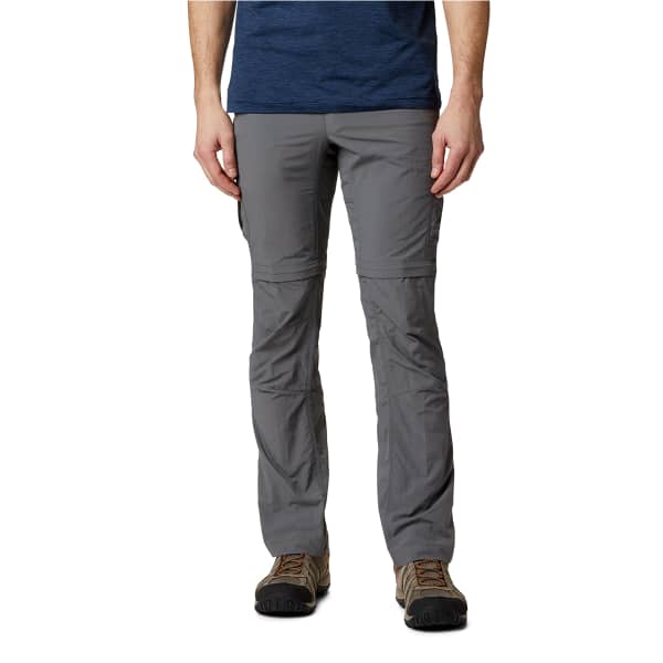 COLUMBIA SILVER RIDGE II CONVERTIBLE PANT M CITY GREY