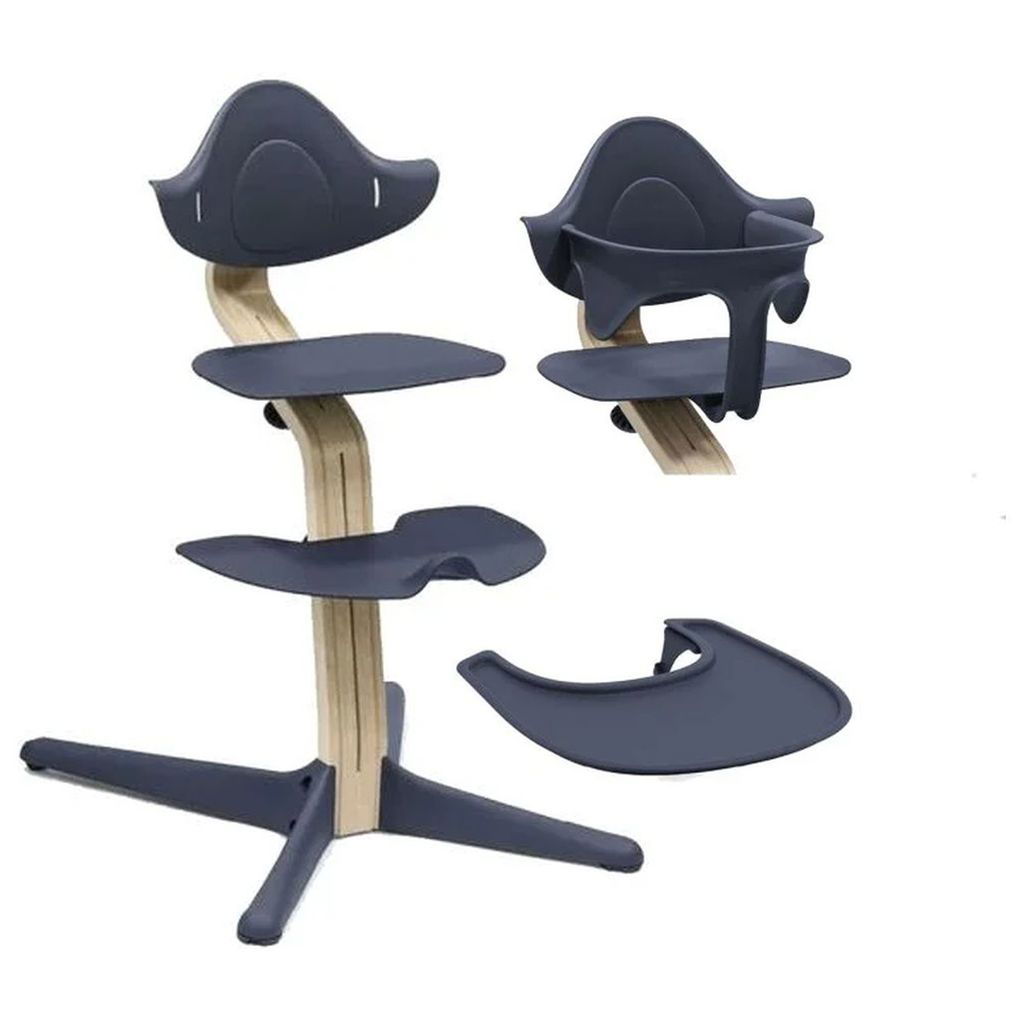 STOKKESTOKKE   Nomi Stuhl inkl. Baby Set und Tray navy