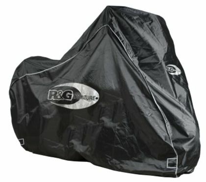 Housse moto R&G Racing Adventure universelle argent