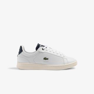Sneakers Carnaby Pro femme en cuir color-block Sneakers - Blanc - Lacoste - Femme