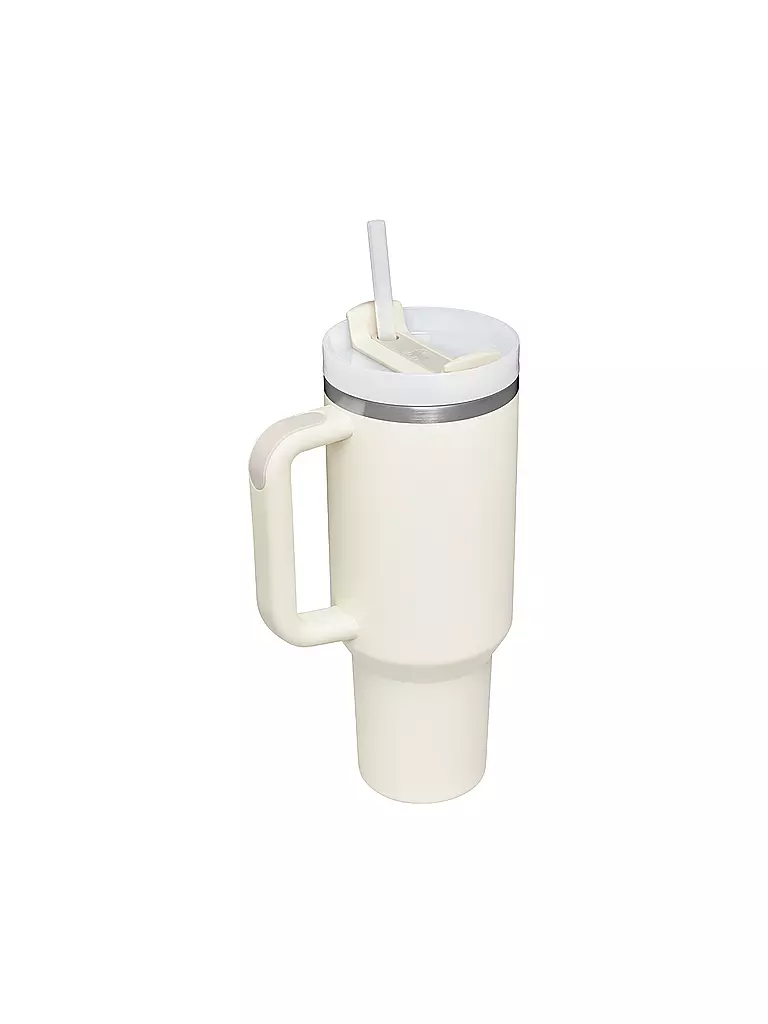STANLEY Isolierflasche - Thermosflasche Quencher H2.0 FlowState™ Tumbler 1,2L Cream creme