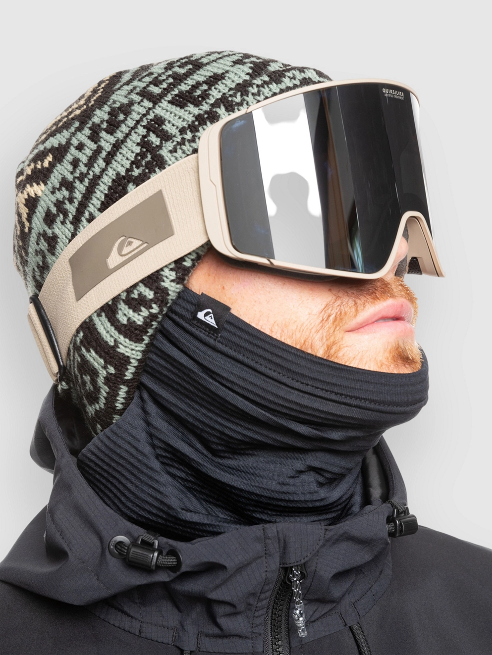 Quiksilver Storm Mg Twill Goggle clux silver ml s3