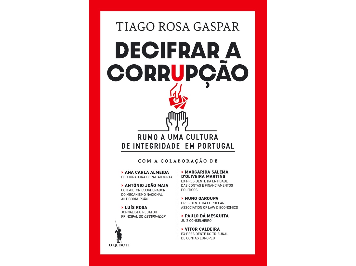 LIVRO DECIFRAR A CORRUPÇÃO DE: TIAGO GASPAR