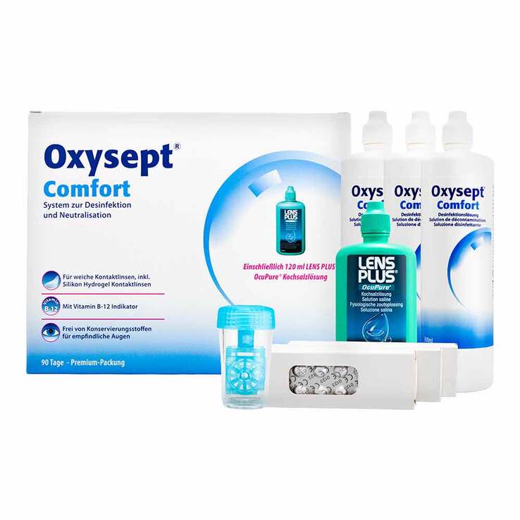 Oxysept Comfort Syst.z.Desinfektion & Neutralisat., 1 P