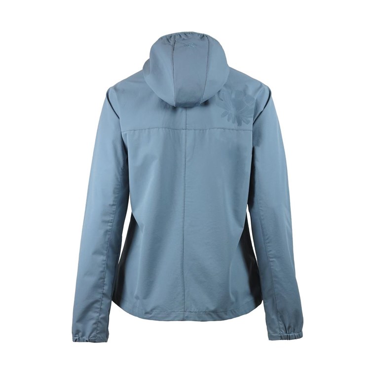 Skhoop Petunia Hood Jacket Women Denim Blue