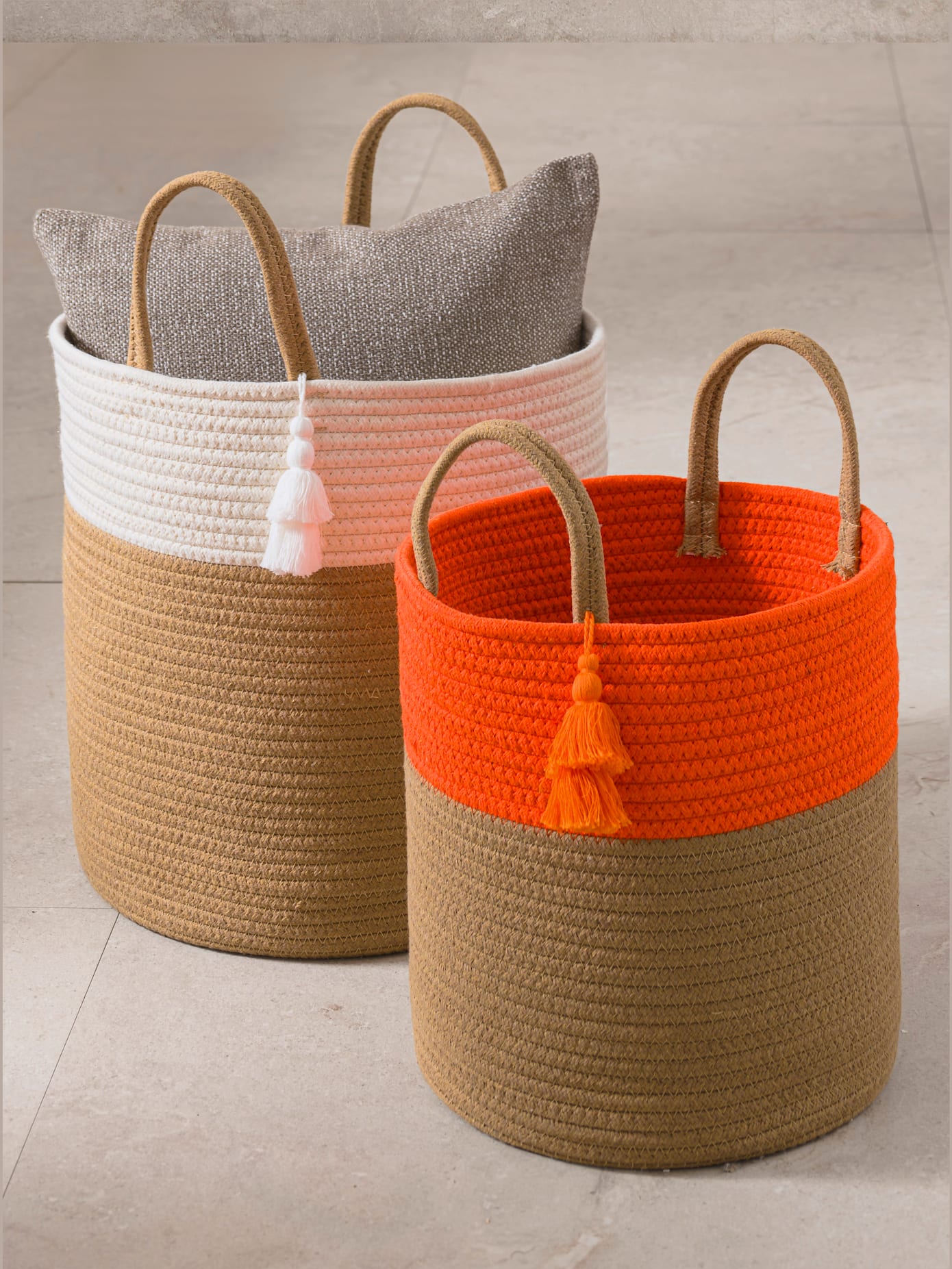 Paniers coloré