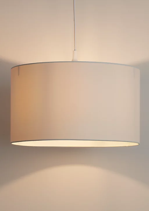 Abat-jour Kpezin Ø40cm GoodHome Crème