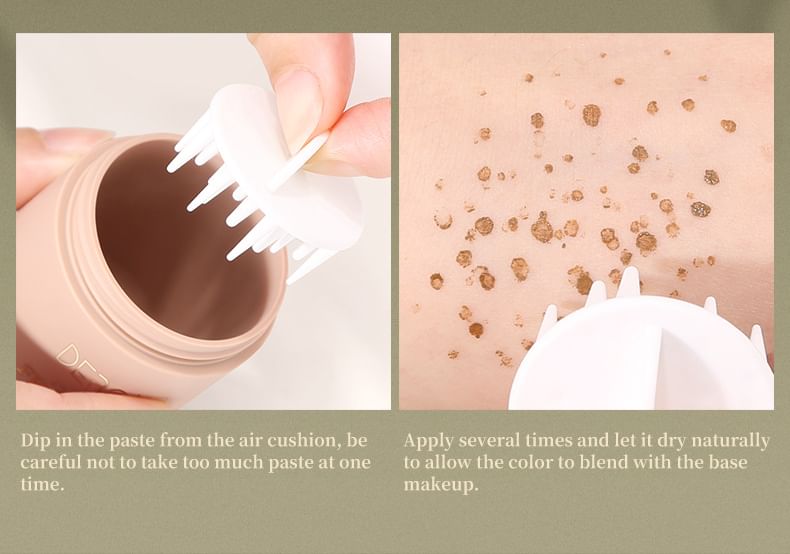 DEROL - Masquerd Freckles Liquid Air Cushion - 3 kleuren