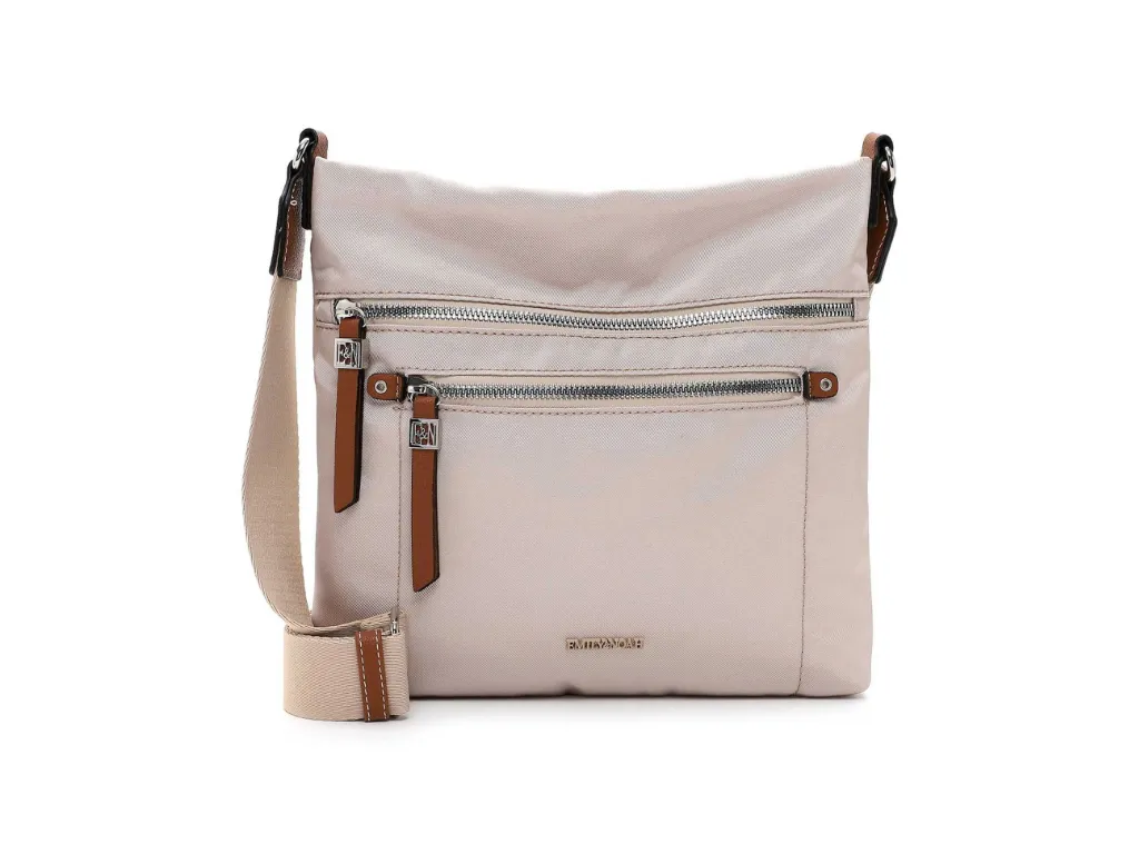 EMILY & NOAH Umhängetasche Beige Textil