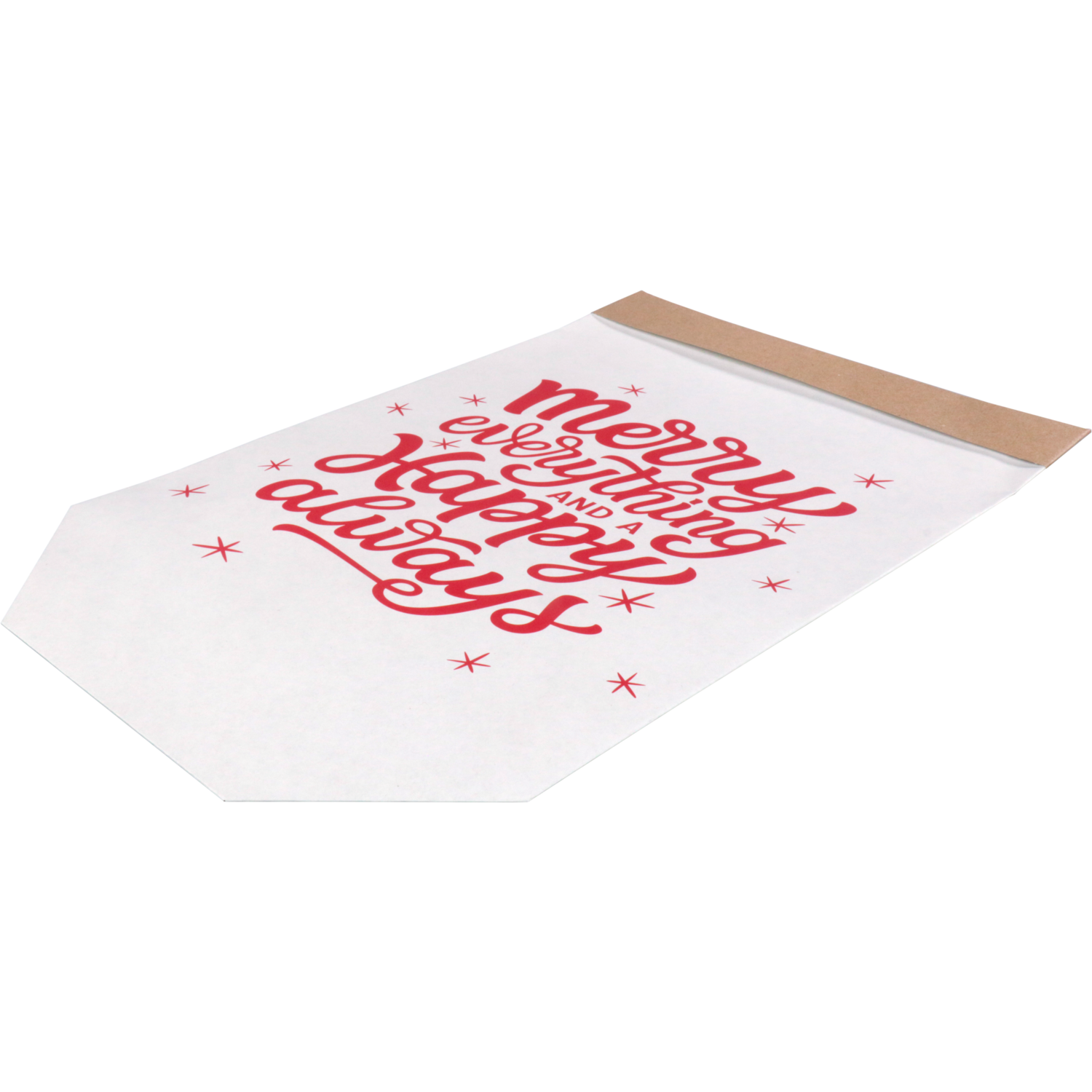 Zak, Cadeauzak, Papier, 25/ 12x40cm, Merry Everything,