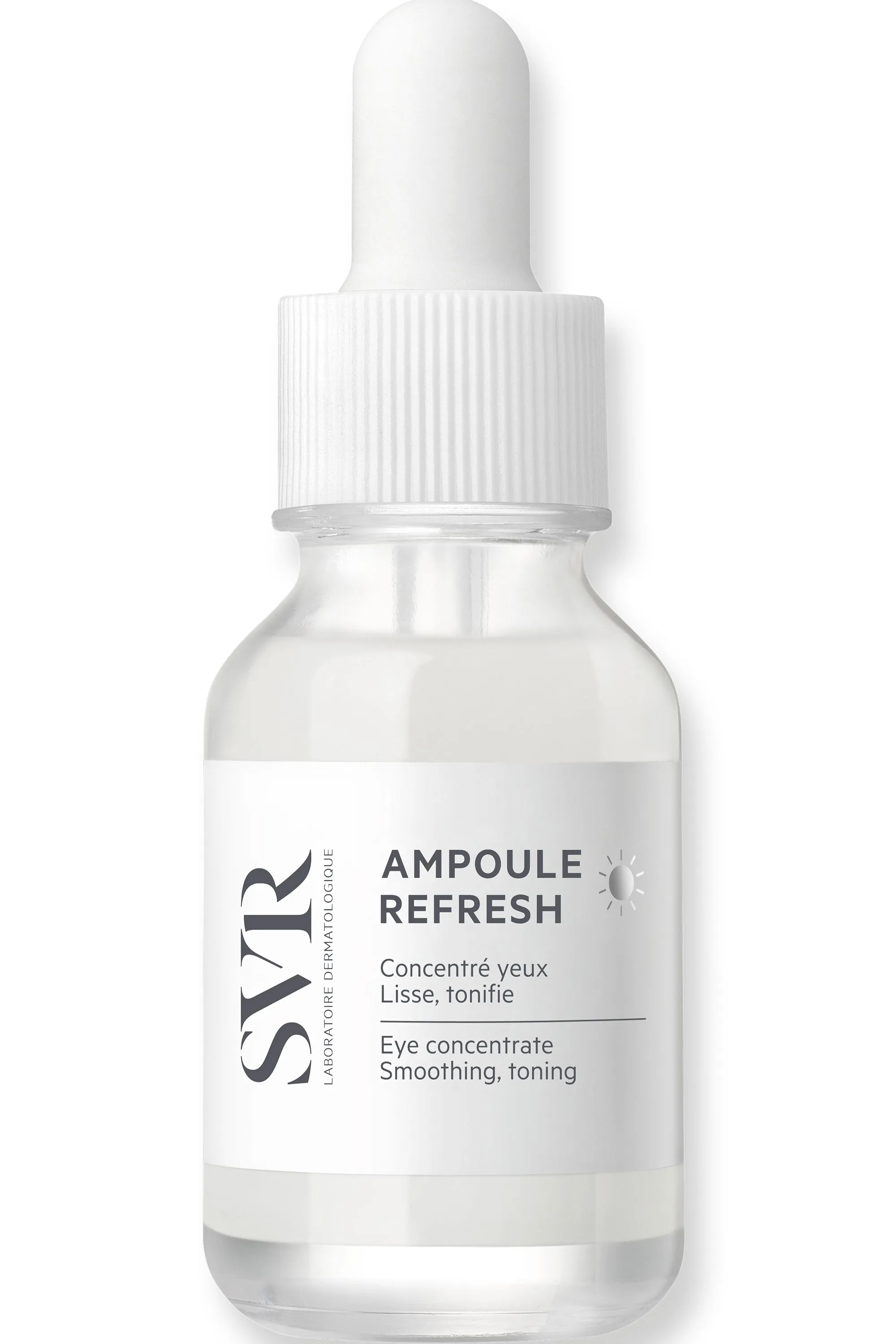 SVR Concentré yeux lissant et tonifiant Ampoule Refresh-15 ml