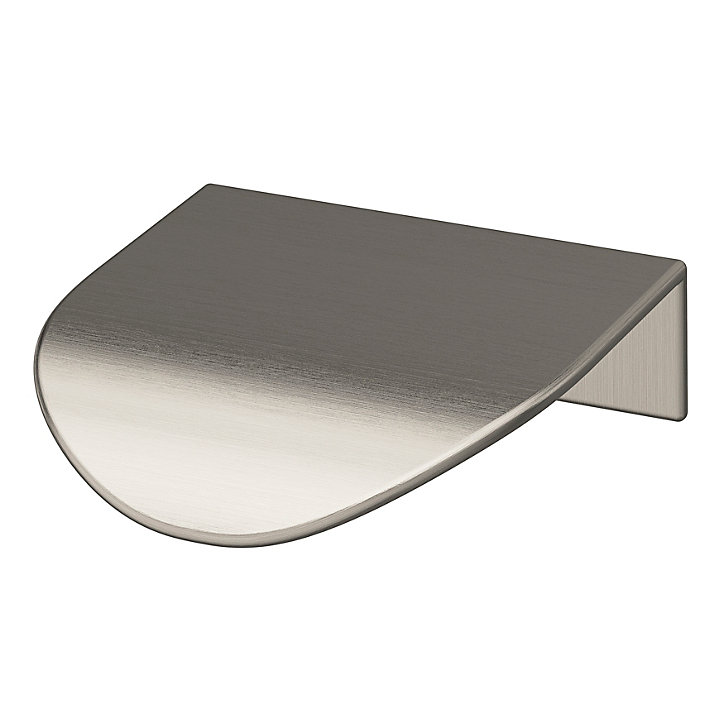 Bouton de meuble GoodHome Mehaban gris Ø4cm x l.4.3cm x H.1.2cm