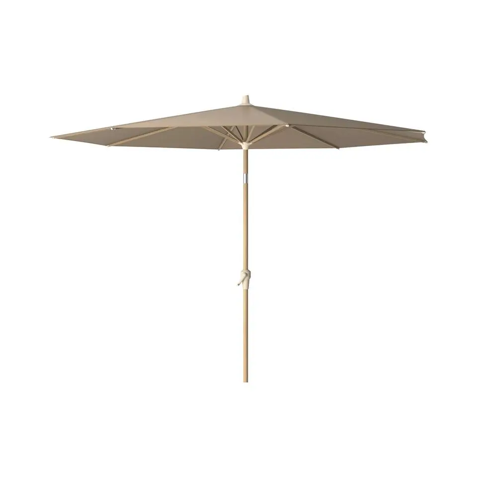Platinum Riva stokparasol 3 m. rond - Teak Taupe