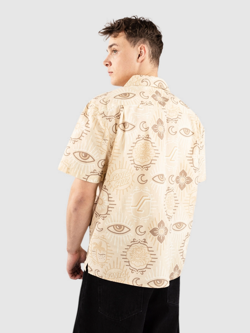 Santa Cruz Patchwork Shirt blond wood