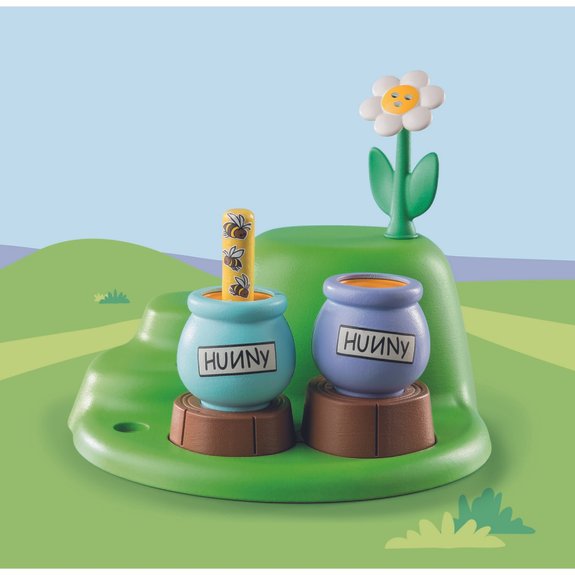 Winnie l'ourson et Tigrou jardin d'abeilles PLAYMOBIL 1.2.3 - 71317