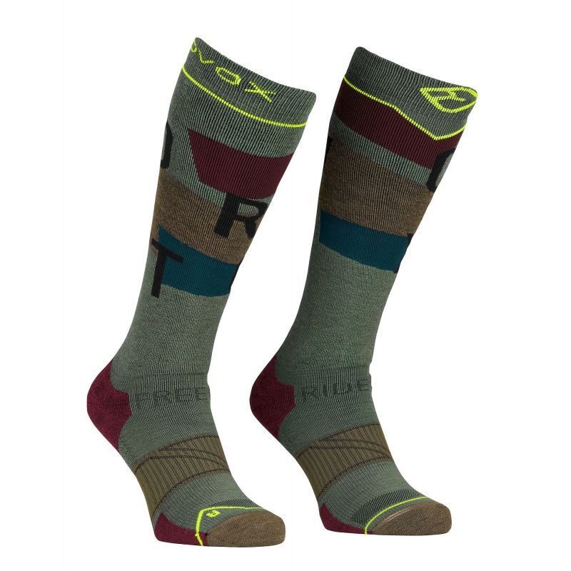 Freeride Long Socks Cozy - Chaussettes en laine mérinos homme