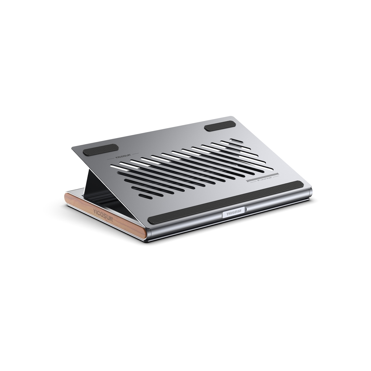 NÖRDIC bærbart stativ til bærbar PC med hub 2xUSB-A 3.1 2xUSB-C