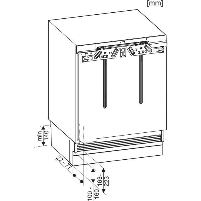 Miele Unterbau-Kühlschrank K 31242 UiF-1
