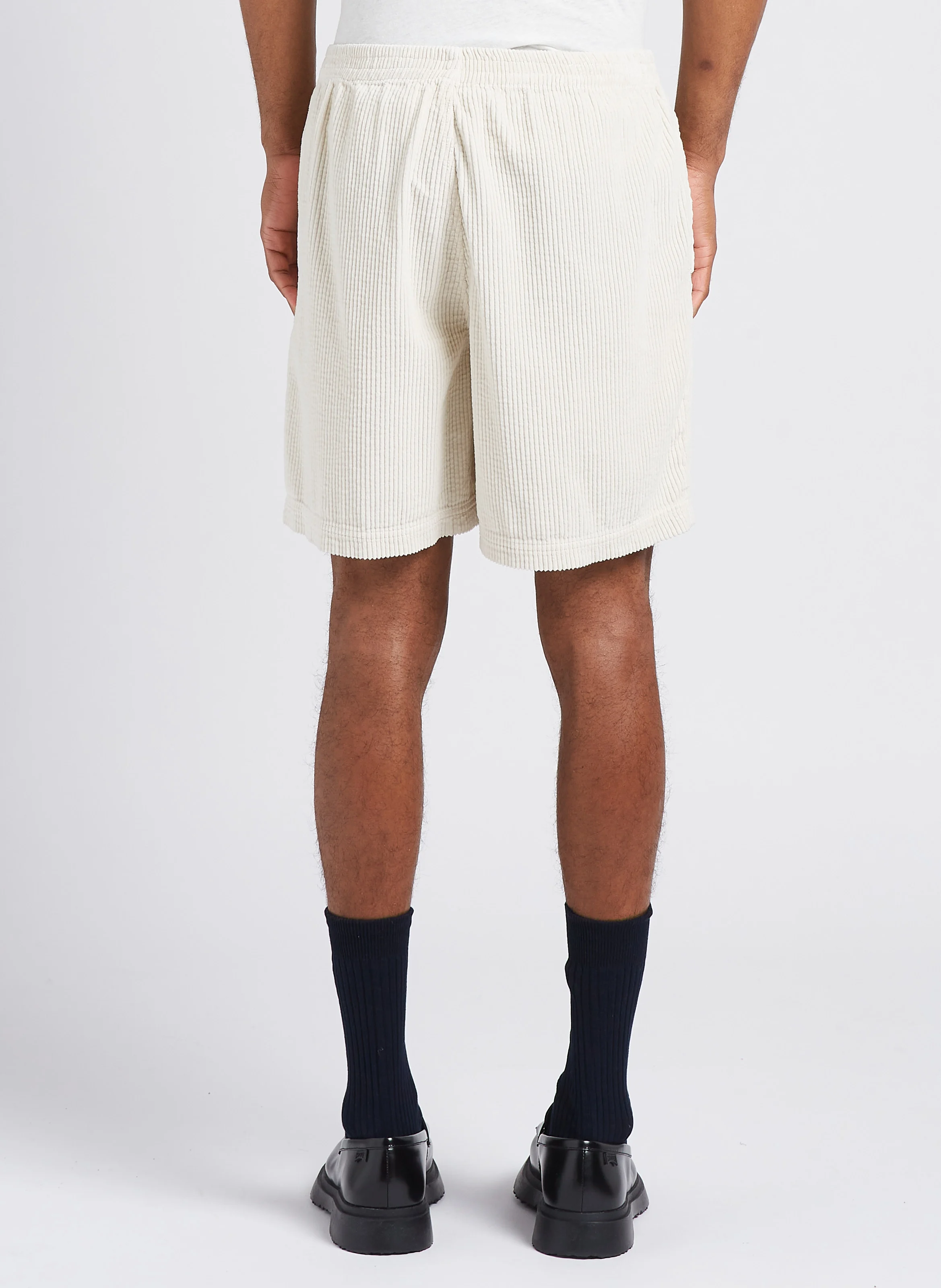 PADOW - Short droit en coton| Beige