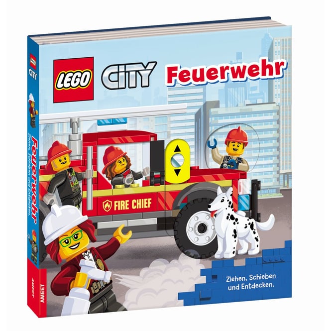 LEGO® CITY - Feuerwehr - Ziehen, Schieben und Entdecken