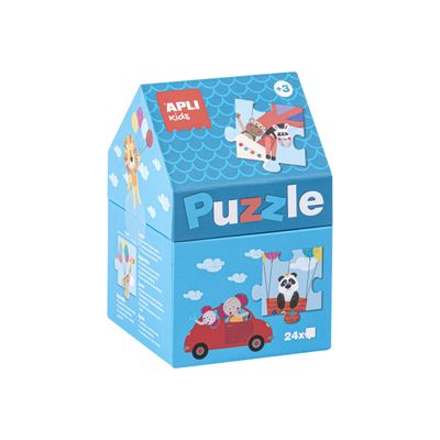 Apli Kids - Puzzle maisonnette - safari