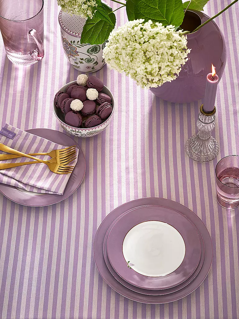 PIP STUDIO Frühstücksteller klein LILY & LOTUS 21cm Uni Lilac lila