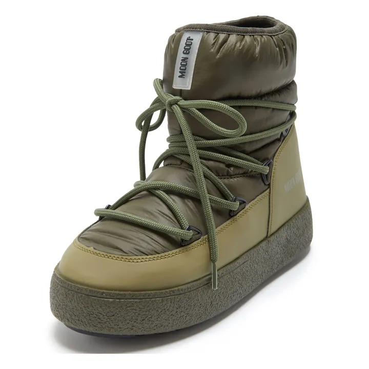 Moon Boot Moon Boot Ltrack Low Nylon | Vert kaki