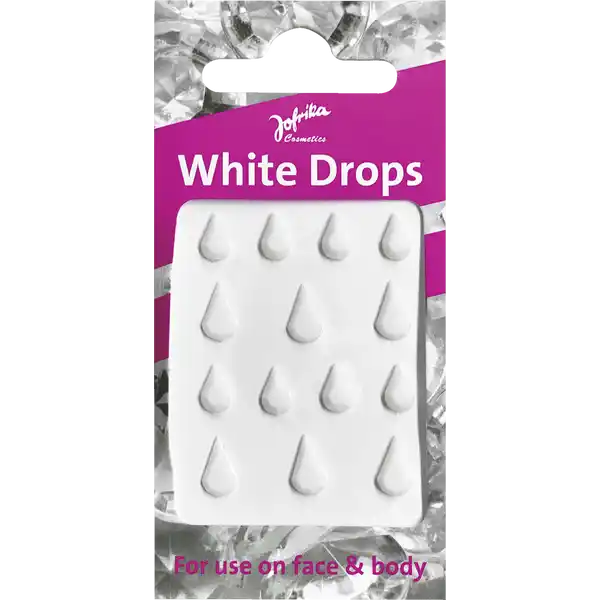 Haut-Sticker White Drops