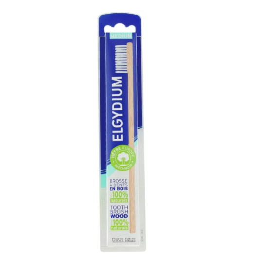 Brosse à dents en bois Elgydium