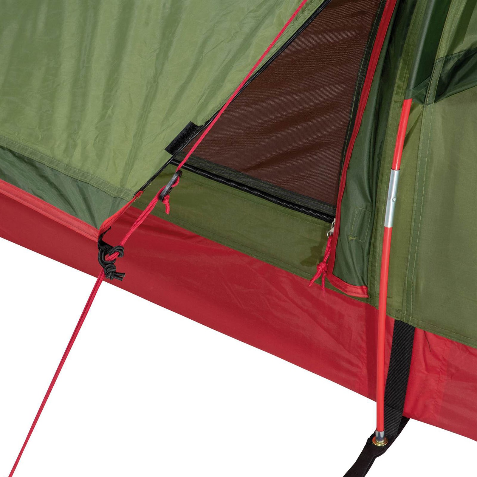 HIGH PEAK Trekkingzelt Siskin 2.0 LW Fahrrad 2 Personen Einbogen Zelt Alu 1,6 kg