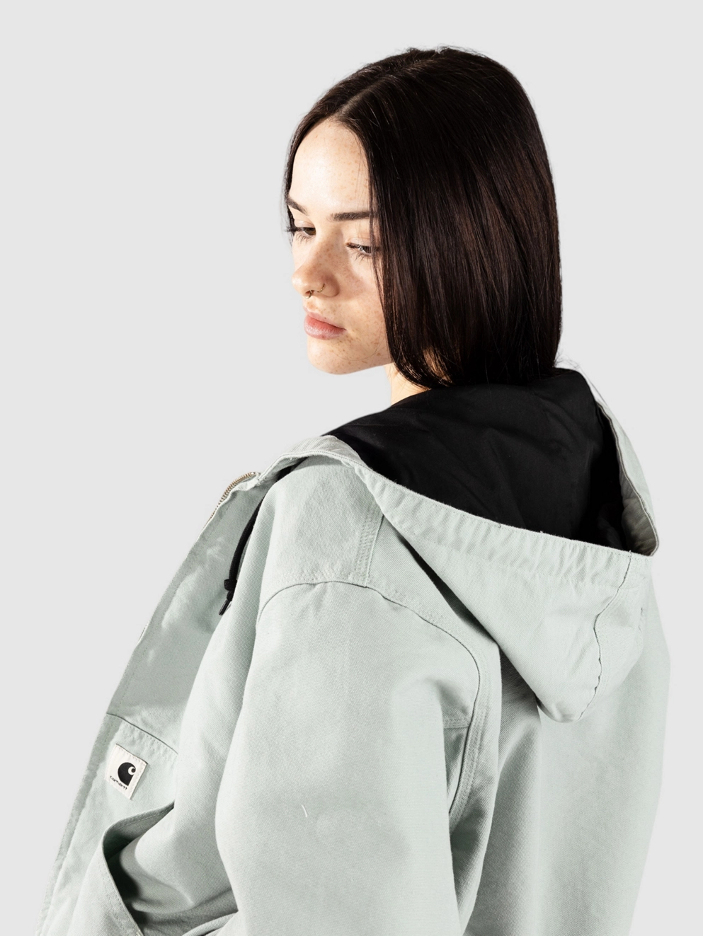 Carhartt WIP OG Active Jacket frosted green rinsed