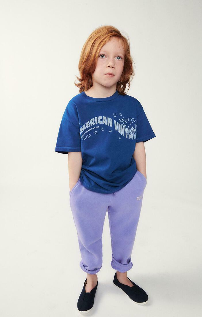 AMERICAN VINTAGE paarse american vintage joggingbroek izubird jogger