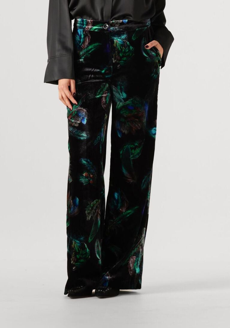 zwarte marc cain collection wijde broek zc 81.30 w79