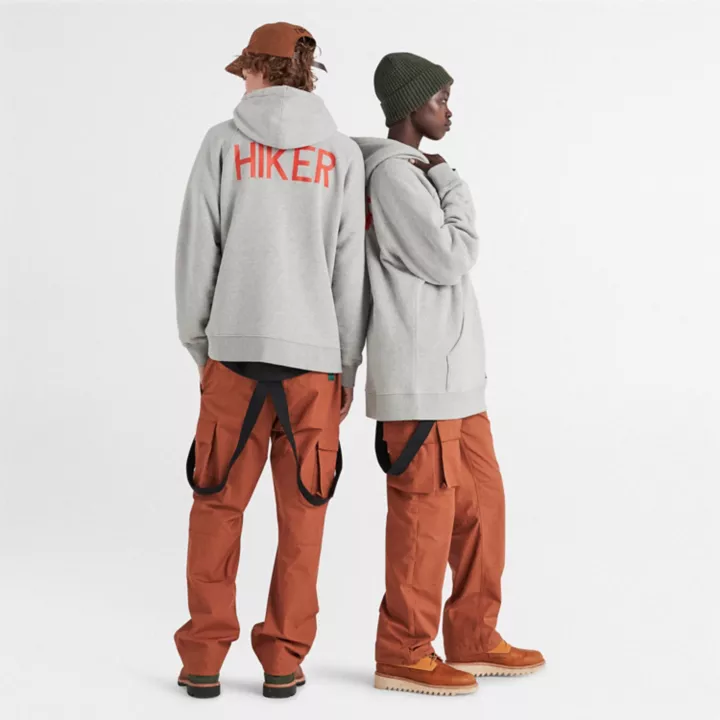 Sweat à capuche Timberland x Nina Chanel Abney en gris