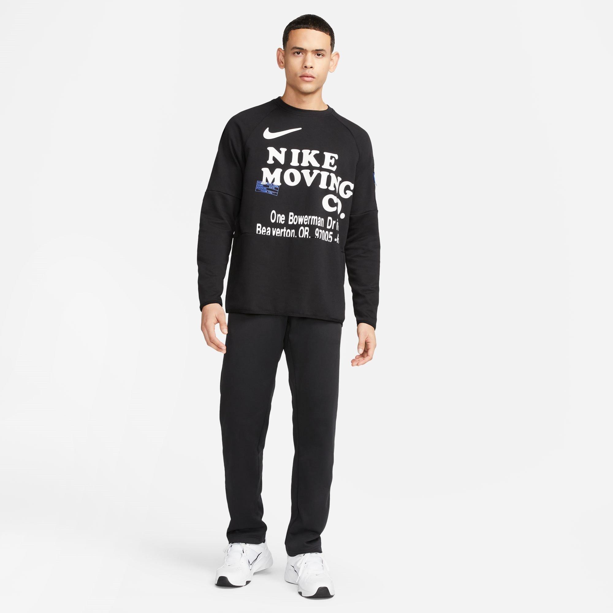 Nike Dri FIT Mens Long Sleeve Fitness Top