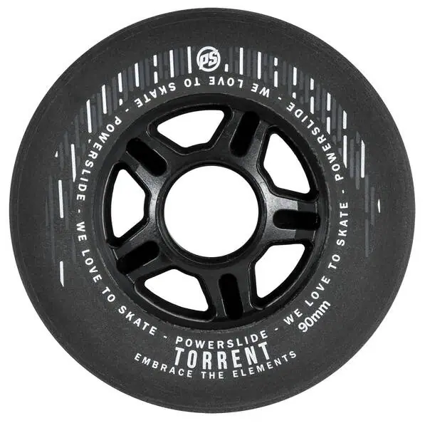 Powerslide Torrent Rain Inline Wheels 4-Pak - Hjul Speed