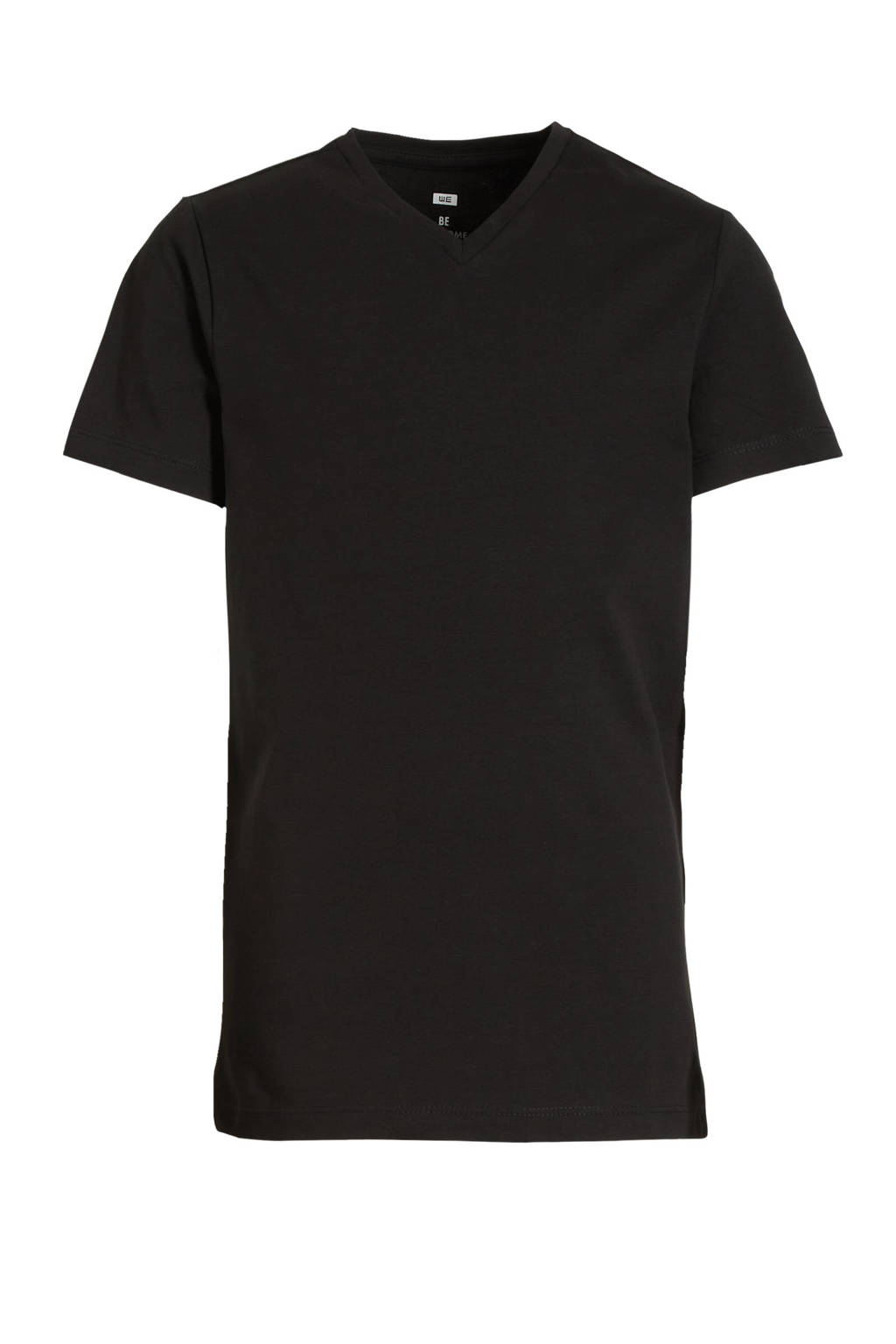 WE Fashion T-shirt - set van 3 zwart
