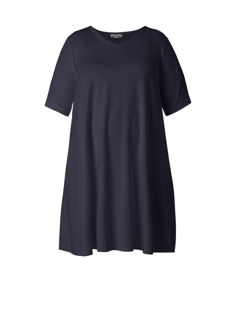 Base Level Curvy Shirtkleid »Abernathy« Sommerkleid In leicht ausgestellter Form