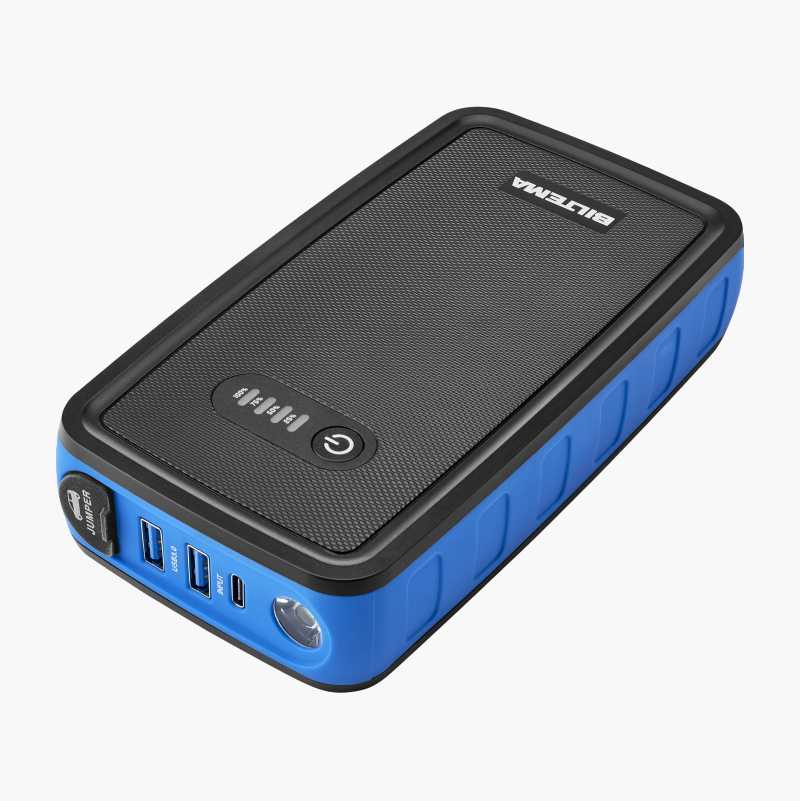 Starthjelp 12 V med powerbank, 800 A