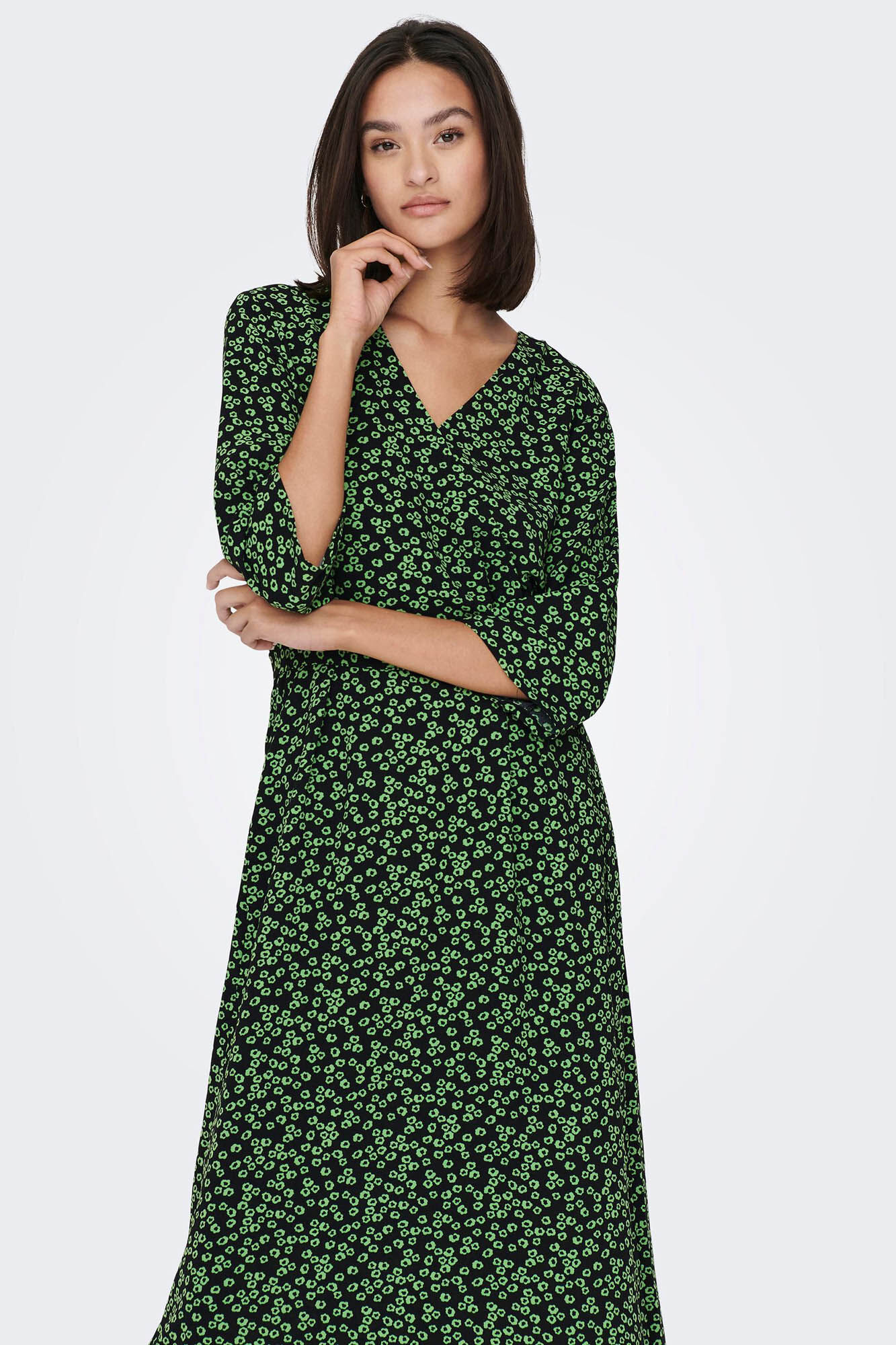 Vestido midi envelope