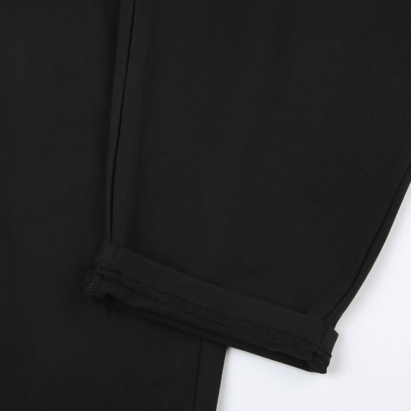 Trisica - Spaghettibandjes Effen Baggy Jumpsuit